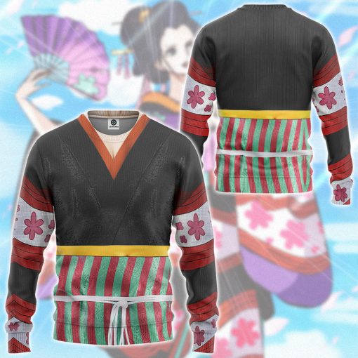 9Heritages 3D One Piece Nico Robin The Wano Country Arc Custom Hoodie Tshirt Apparel