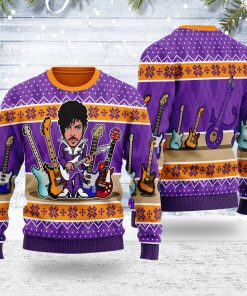 9Heritages Guitar Artwork Christmas Ugly Sweater