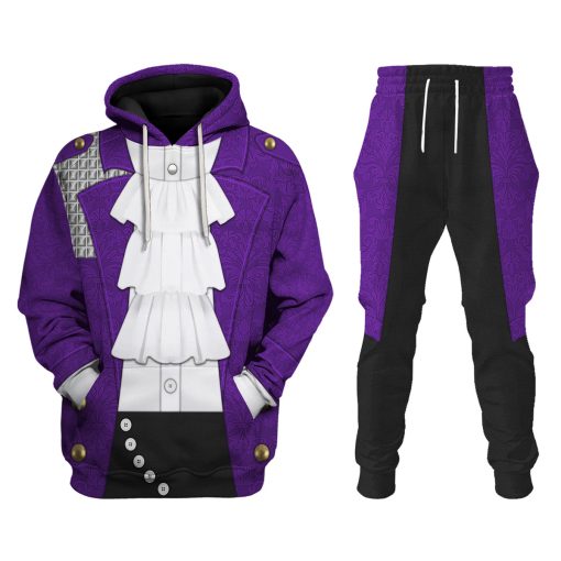 9Heritages Purple Rain Suit All-Over Print Unisex Pullover Hoodie, Sweatshirt, T-Shirt