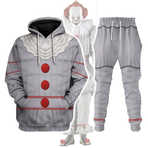 9Heritages Pennywise Costume Hoodie Sweatshirt T-Shirt Tracksuit