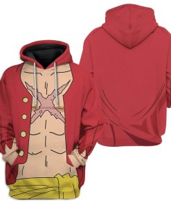 9Heritages Cosplay Luffy One Piece Custom T-Shirts Hoodies Apparel