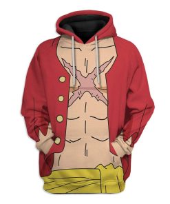 9Heritages Cosplay Luffy One Piece Custom T-Shirts Hoodies Apparel