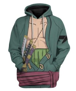 9Heritages Cosplay Zoro One Piece Custom T-Shirts Hoodies Apparel