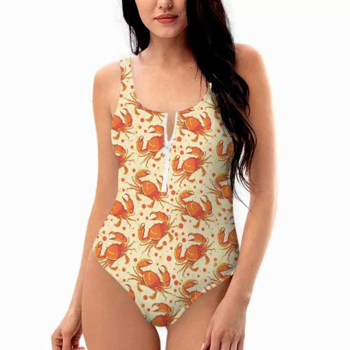 9Heritages 3D Crabs One Piece Swimsuit