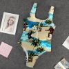 9Heritages 3D Bigfoot Hawaii Custom One Piece Swimsuit