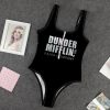 9Heritages 3D The Office Dunder Mifflin Custom One Piece Swimsuit