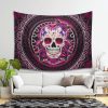 Women Sugar Skull Tapestry