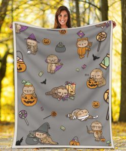 Blanket Sloth Halloween