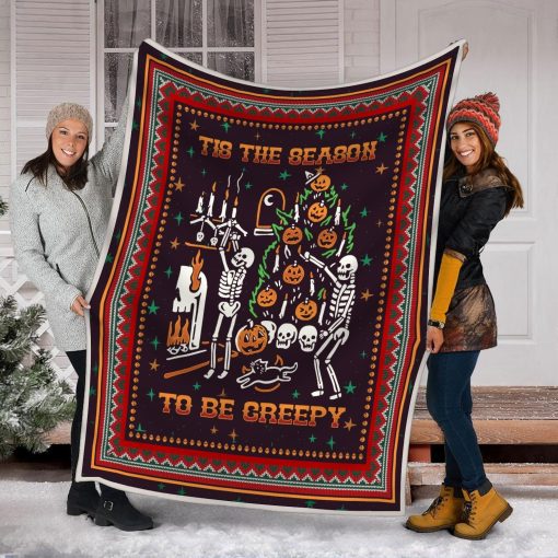 Blanket Tis The Season To Be Creepy