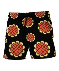 9Heritages 3D Luffy Hawaii Shorts