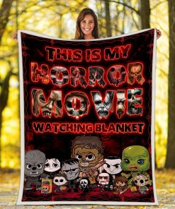 Blanket This Is My Horror Movie Watching