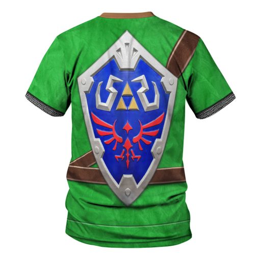 Link Iconic Shield Iconic Costume Unisex Hoodie Sweatshirt T-shirt Sweatpants Cosplay