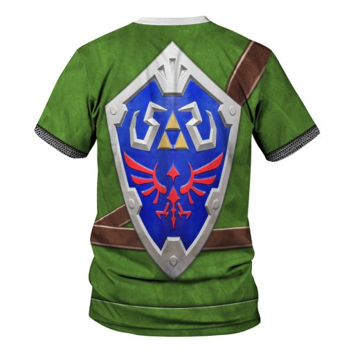 Knights of Skyloft Green Shield Unisex Hoodie Sweatshirt T-shirt Sweatpants Cosplay
