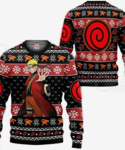 9Heritages 3D Anime Naruto Shippuden Sage Custom Fandom Ugly Christmas Sweater