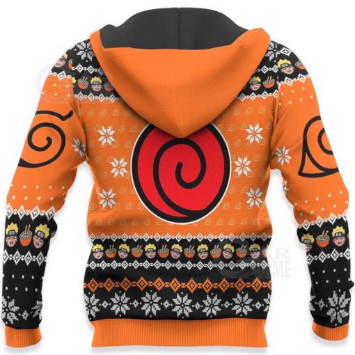 9Heritages 3D Anime Naruto Shippuden Ramen Custom Fandom Ugly Christmas Sweater