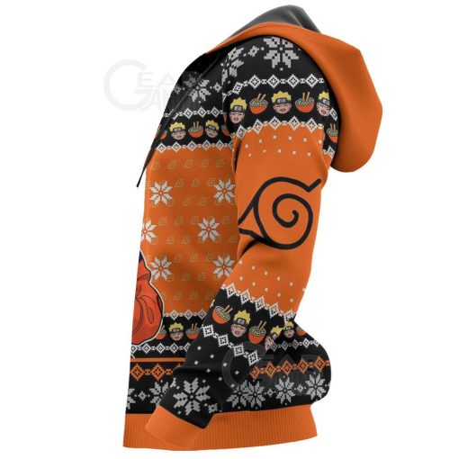 9Heritages 3D Anime Naruto Shippuden Ramen Custom Fandom Ugly Christmas Sweater