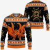 9Heritages 3D Anime Naruto Shippuden Kurama Nine Tails Custom Fandom Ugly Christmas Sweater