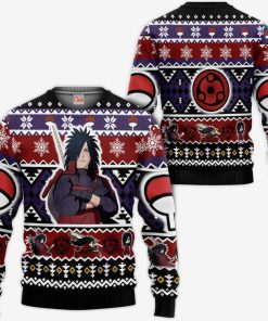 9Heritages 3D Anime Naruto Shippuden Uchiha Madara Custom Fandom Ugly Christmas Sweater