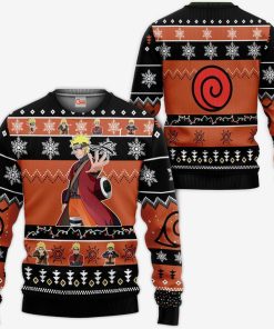 9Heritages 3D Anime Naruto Shippuden Uzumaki Sage Custom Fandom Ugly Christmas Sweater