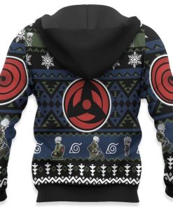 9Heritages 3D Anime Naruto Shippuden Hatake Kakashi Custom Fandom Ugly Christmas Sweater