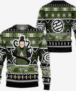 9Heritages 3D Anime Naruto Shippuden Shikamaru Custom Fandom Ugly Christmas Sweater