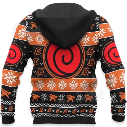 9Heritages 3D Anime Naruto Shippuden Uzumaki Clan Custom Fandom Ugly Christmas Sweater
