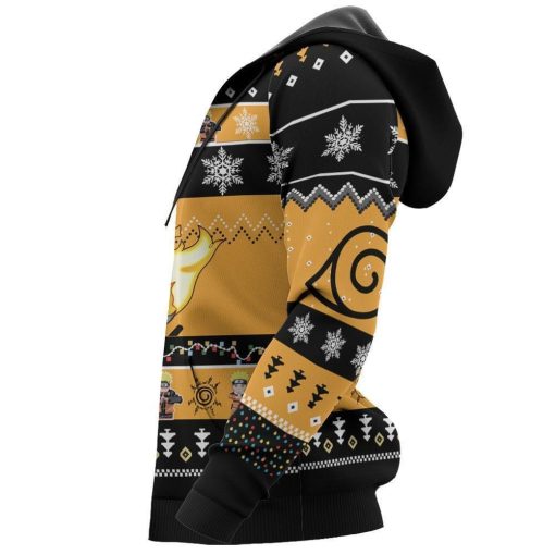 9Heritages 3D Anime Naruto Shippuden Bijuu Custom Fandom Ugly Christmas Sweater