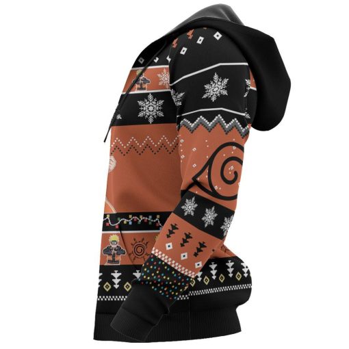 9Heritages 3D Anime Naruto Shippuden Uzumaki Custom Fandom Ugly Christmas Sweater