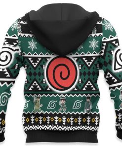 9Heritages 3D Anime Naruto Shippuden Rock Lee Custom Fandom Ugly Christmas Sweater