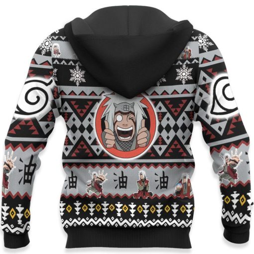 Jiraiya Ugly Christmas Sweater Custom Xmas Gifts Idea