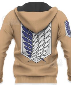 9Heritages 3D Anime Attack On Titan Wings Of Freedom Scout Custom Hoodie