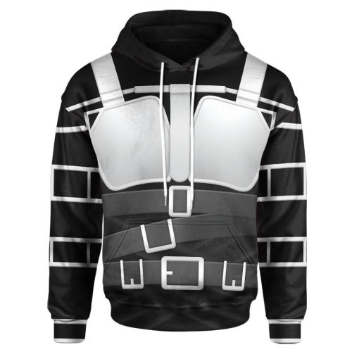 9Heritages 3D Anime Attack On Titan Mikasa Ackerman Custom Cosplay Costume Hoodie