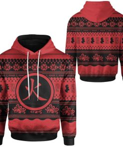 9Heritages 3D Anime Naruto Shippuden Hokage Custom Ugly Christmas Sweater