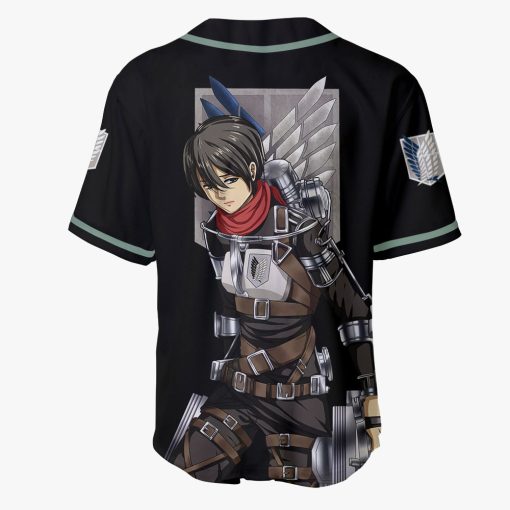 9Heritages 3D Anime Attack On Titan Mikasa Ackerman Custom Fandom Baseball Tee