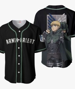 9Heritages 3D Anime Attack On Titan Armin Arlert Custom Fandom Baseball Tee
