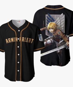 9Heritages 3D Anime Attack On Titan Armin Arlert Custom Fandom Baseball Tee VA301436