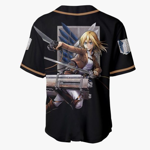 9Heritages 3D Anime Attack On Titan Historia Reiss Custom Fandom Baseball Tee