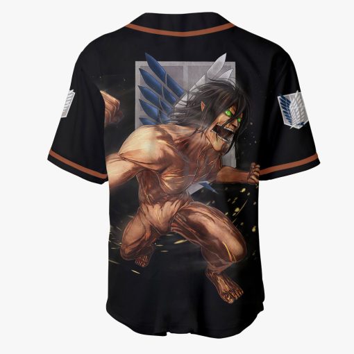 9Heritages 3D Anime Attack On Titan Eren Yeager Titan Custom Fandom Baseball Tee