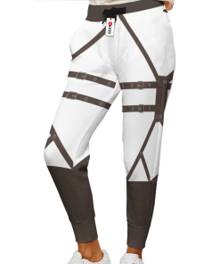 9Heritages 3D Anime Attack On Titan Levi Ackerman Custom Sweatpants