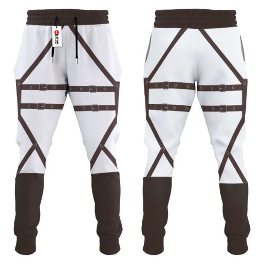 9Heritages 3D Anime Attack On Titan Levi Ackerman Custom Sweatpants