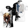 Reiner Braun Polo Shirts Attack On Titan Custom Anime