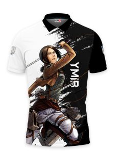 Ymir Polo Shirts Attack On Titan Custom Anime