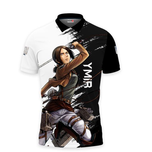 Ymir Polo Shirts Attack On Titan Custom Anime