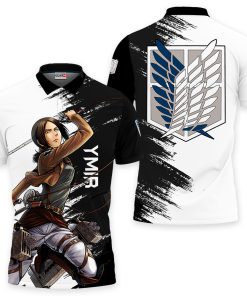 Ymir Polo Shirts Attack On Titan Custom Anime