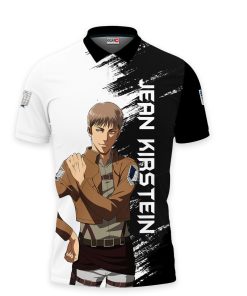 Jean Kirstein Polo Shirts Attack On Titan Custom Anime