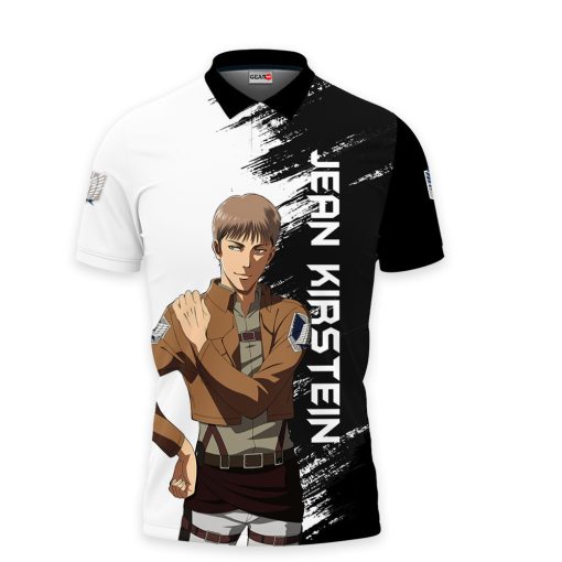 Jean Kirstein Polo Shirts Attack On Titan Custom Anime