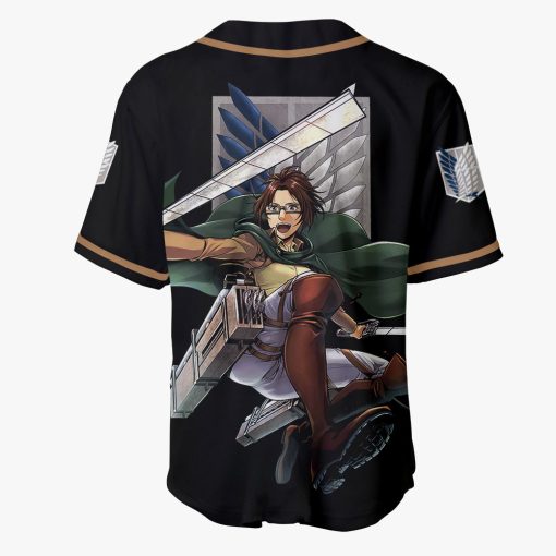 9Heritages 3D Anime Attack On Titan Hange Zoe Custom Fandom Baseball Tee