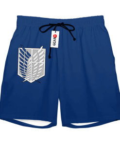 Survey Corps Uniform Short Pants Custom AOT Anime Merch NTT0302