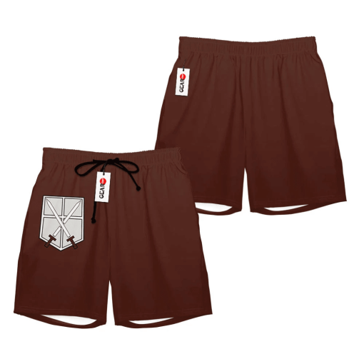 Training Corps Uniform Short Pants Custom AOT Anime Merch NTT0302