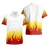 9Heritages 3D Anime Demon Slayer Kyojuro Rengoku Custom Hawaiian Shirt